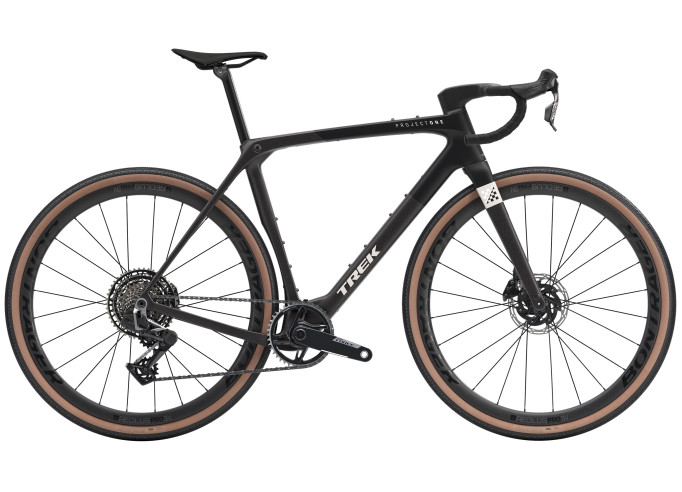 TREK Checkmate SLR 7 AXS gravel rattas | Gloss Trek Black/Matte Carbon Smoke