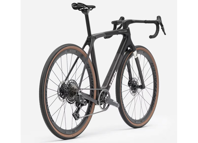TREK Checkmate SLR 7 AXS gravel dviratis | Gloss Trek Black/Matte Carbon Smoke