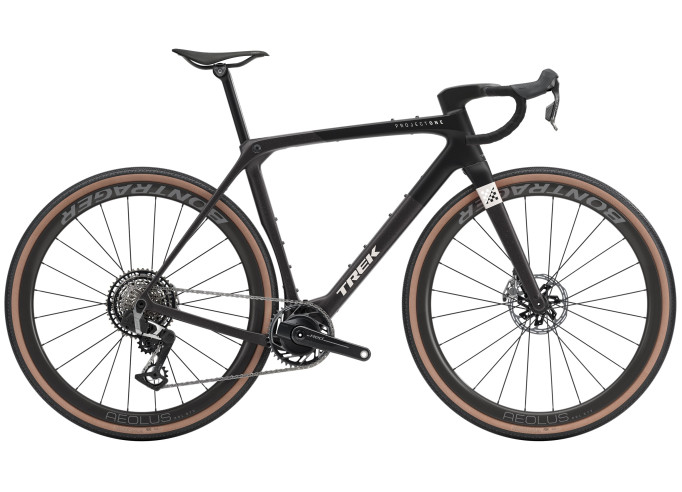 TREK Checkmate SLR 9 AXS gravel dviratis | Gloss Trek Black/Matte Carbon Smoke