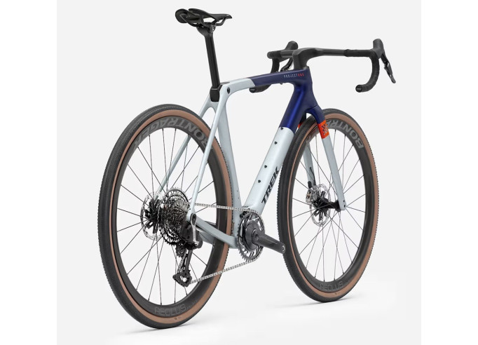 Gravel velosipēds TREK Checkmate SLR 9 AXS | Matte Hex Blue/Plasma Grey Pearl