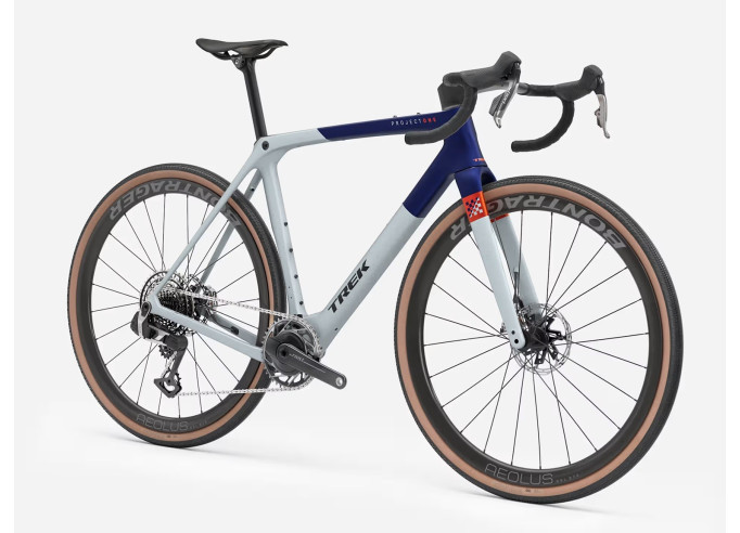 TREK Checkmate SLR 9 AXS gravel rattas | Matte Hex Blue/Plasma Grey Pearl