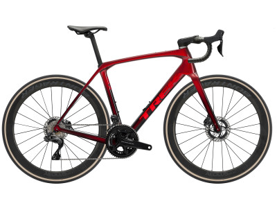 Šosejas velosipēds TREK Domane SLR 9 Gen 4 | Metallic Red Smoke to Red Carbon Smoke