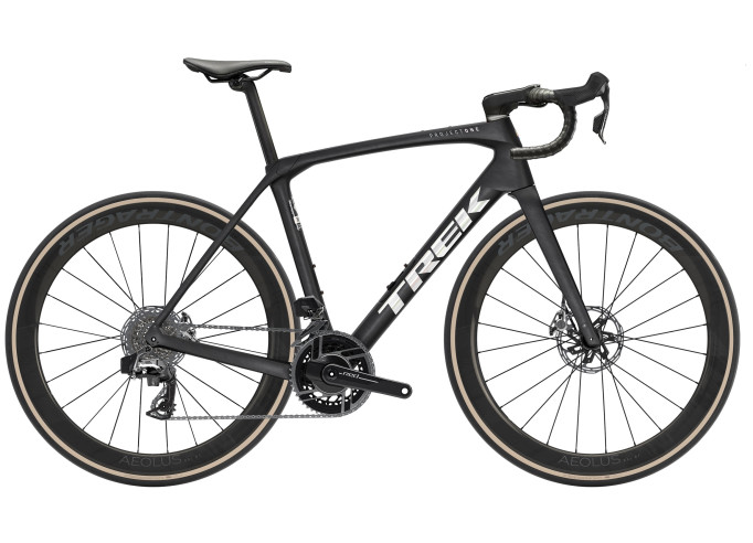 TREK Domane SLR 9 AXS Gen 4 plento dviratis | Matte Deep Smoke