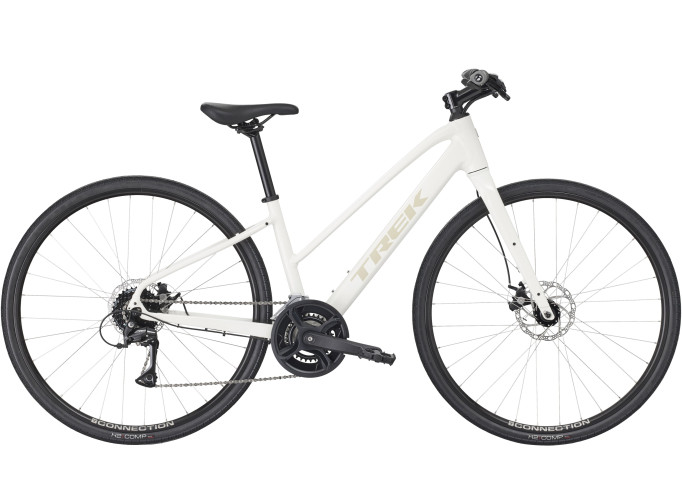 Fitnesa velosipēds TREK FX 1 mid-step | Era White
