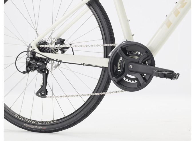 Fitnesa velosipēds TREK FX 1 stepover | Era White