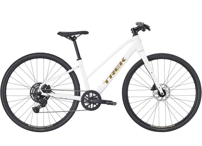 TREK FX 2 mid-step fitness dviratis | Crystal White