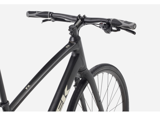 Fitnesa velosipēds TREK FX 2 stepover | Carbon Dark Grey