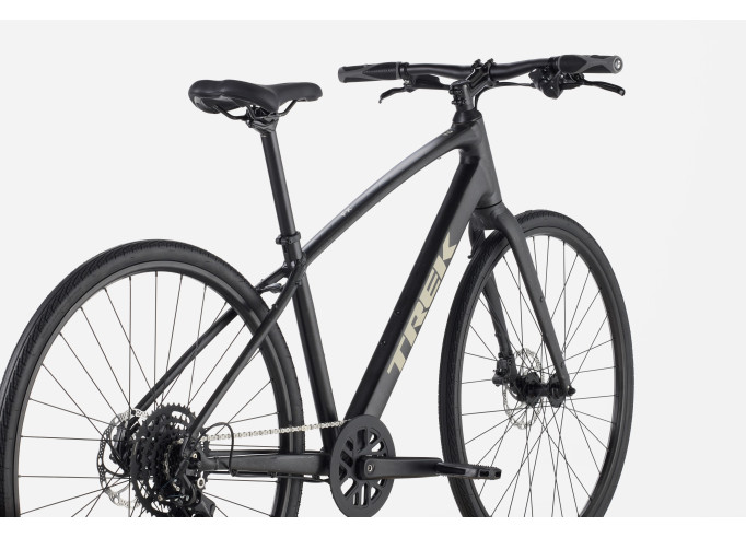 TREK FX 2 stepover fitness dviratis | Carbon Dark Grey