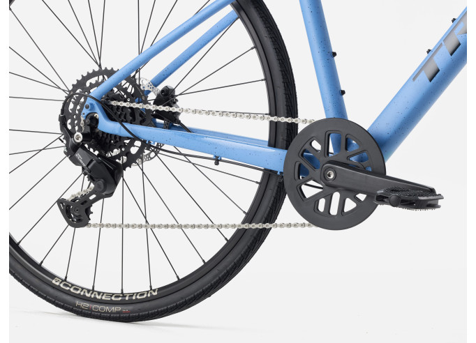 Fitnesa velosipēds TREK FX 2 stepover | Crystal White