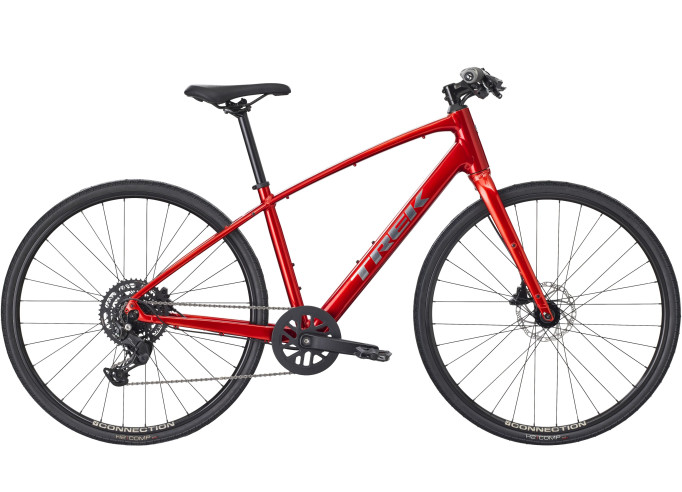 TREK FX 2 stepover fitness dviratis | Fury Red