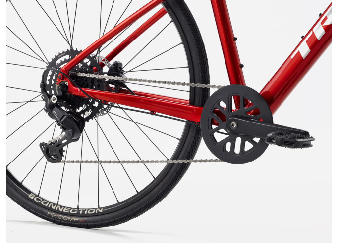 TREK FX 2 stepover fitness dviratis | Fury Red