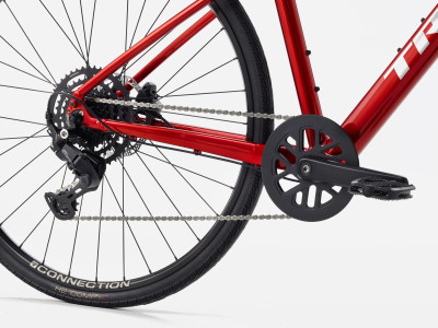 TREK FX 2 stepover fitness dviratis | Fury Red