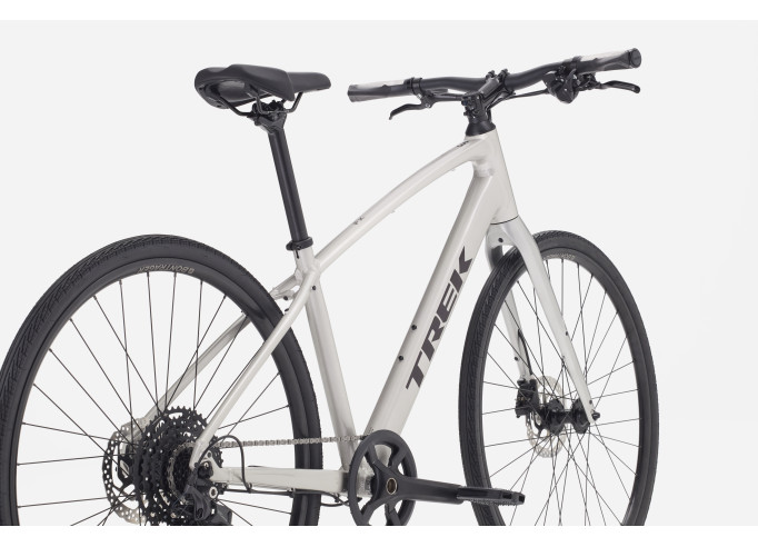 TREK FX 3 stepover fitness dviratis | Lunar Silver