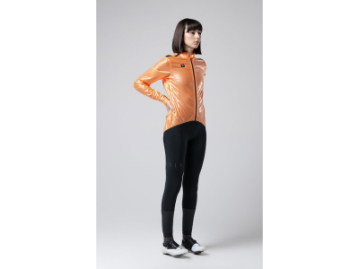 Lightweight waterproof Jacket GOBIK PLUVIA 2.0 unisex BLAZING ORANGE