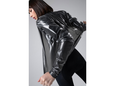 Lightweight waterproof Jacket PLUVIA 2.0 unisex TRUE BLACK