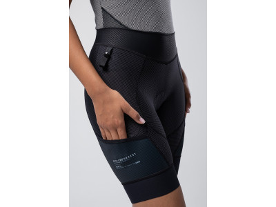 Dviratininko šortai COMMANDER STRAPLESS WOMEN BLACK - K6 