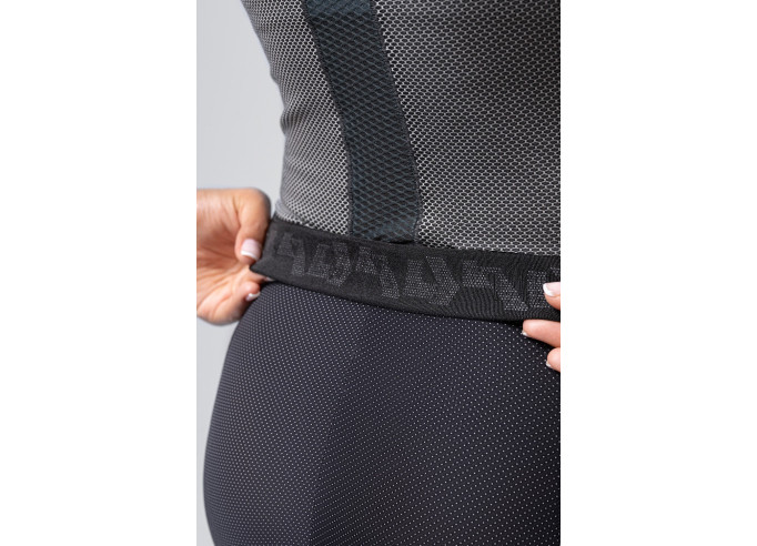 Dviratininko šortai COMMANDER STRAPLESS WOMEN BLACK - K6 