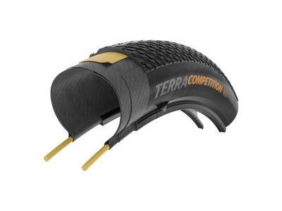 Continental Terra Competition Folding Tire - Gravel | Race | Rapid - 700x45| black