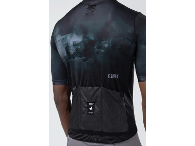 Dviratininko maikutė trumpomis rankovėmis GOBIK STARK men BLACKCURRANT