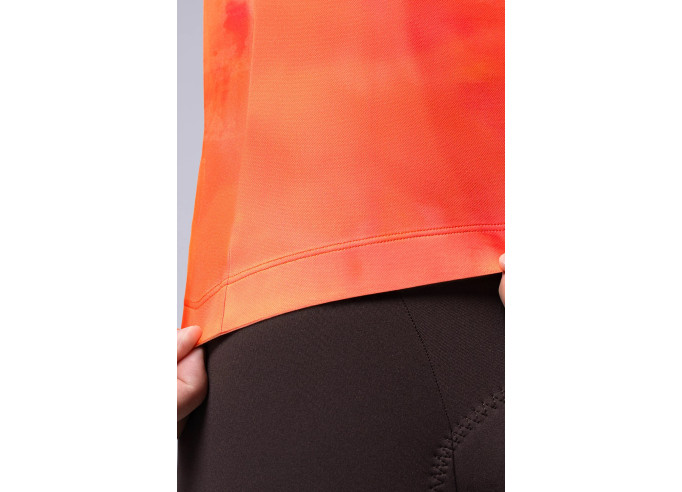 Short sleeve jersey GOBIK STARK women GERBERA