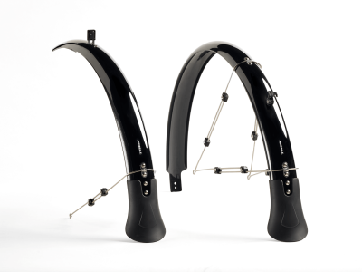 Trek NCS Mudguard Set 700x35-44 Black purvasaugių komplektas, Black