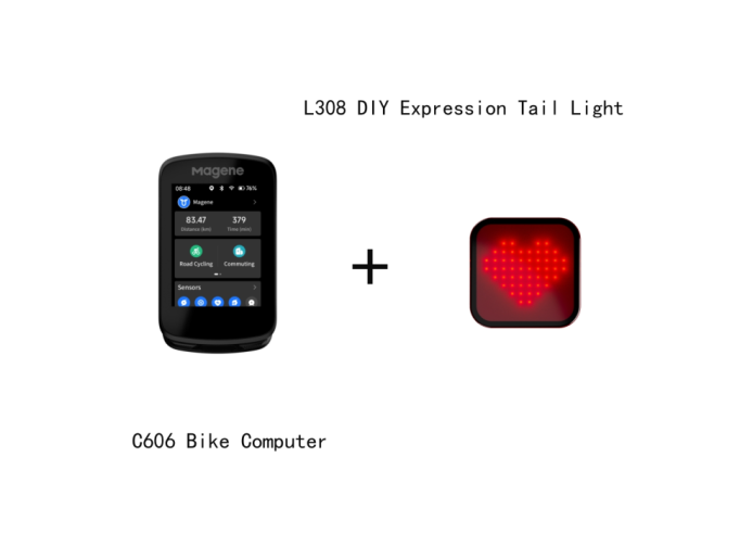 Velodators Magene C606 Smart GPS Bike Computer