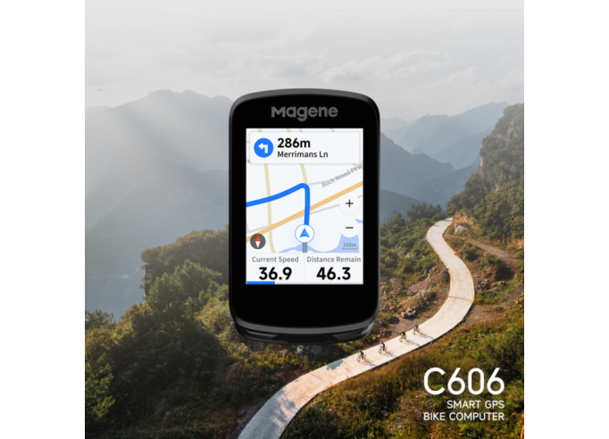 Magene C606 Smart GPS dviračio kompiuteriukas