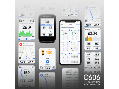 Velodators Magene C606 Smart GPS Bike Computer