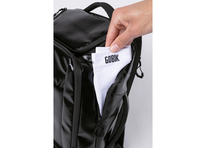 CYCLING BACKPACK GOBIK UNISEX STOW TRUE BLACK, 35L