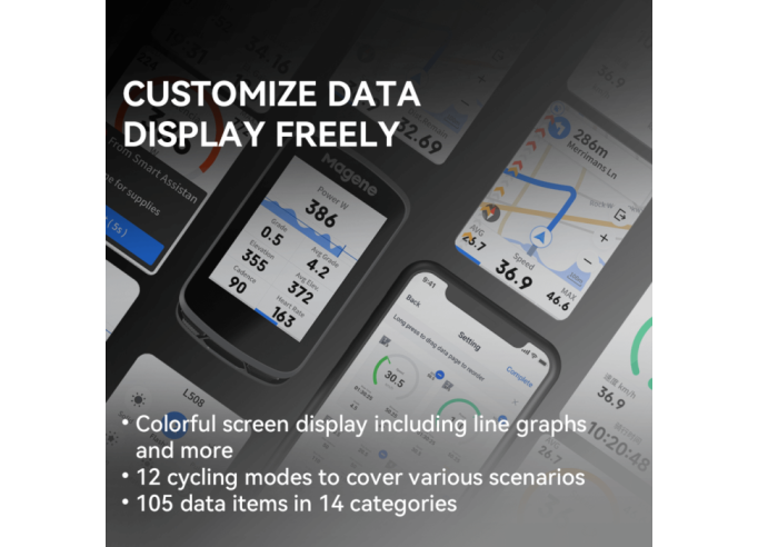 Magene C506 Smart GPS Bike Computer