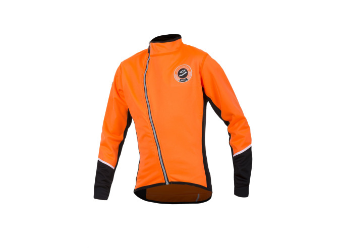 Kids jacket SPIUK ANATOMIC MEMBRANE KID orange/black