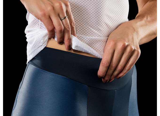 Šorti Santini Trek-Segafredo Replica Women zili/balti