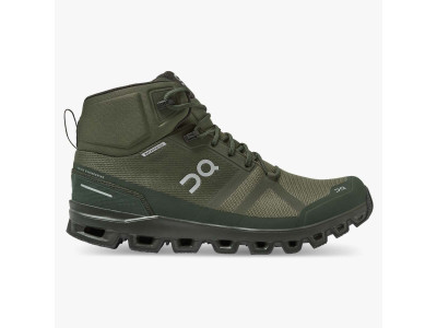 Brīvā laika un pārgājienu apavi On Cloudrock Waterproof zaļi 2
