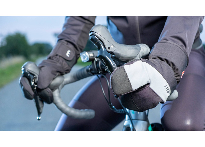 BBB ColdShield Reflective winter bike gloves 2023 CYCLES ET SPORTS