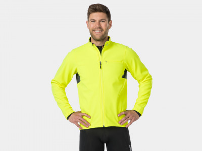 Cycling Jacket Bontrager Circuit Softshell yellow