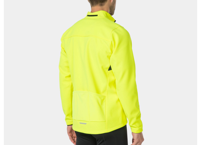 Cycling Jacket Bontrager Circuit Softshell yellow