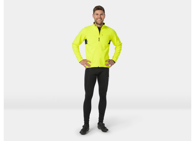 Cycling Jacket Bontrager Circuit Softshell yellow