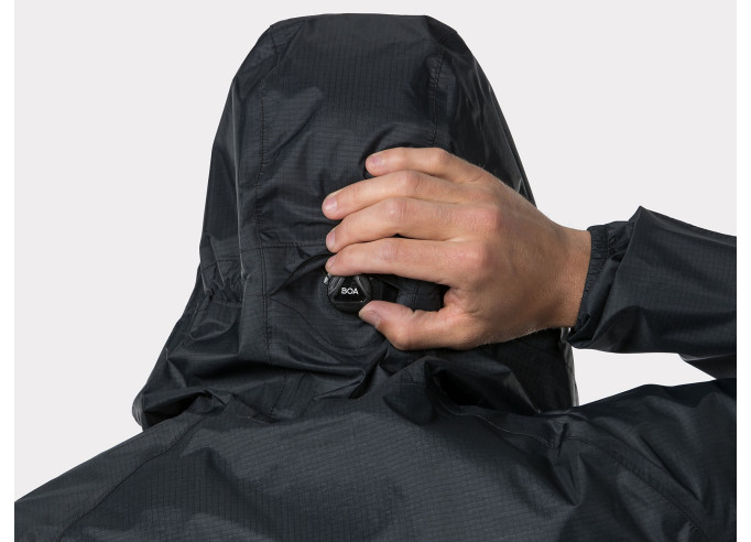 Mountain Bike Rain Jacket Bontrager Avert black