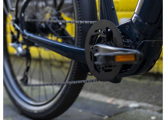 e-velo TREK Allant+ 7 Lowstep tumši zils