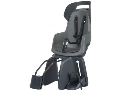 Child seat on frame Bobike GO Maxi Macaron Grey