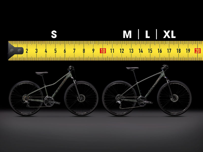 Size guidelines for adult bicycles